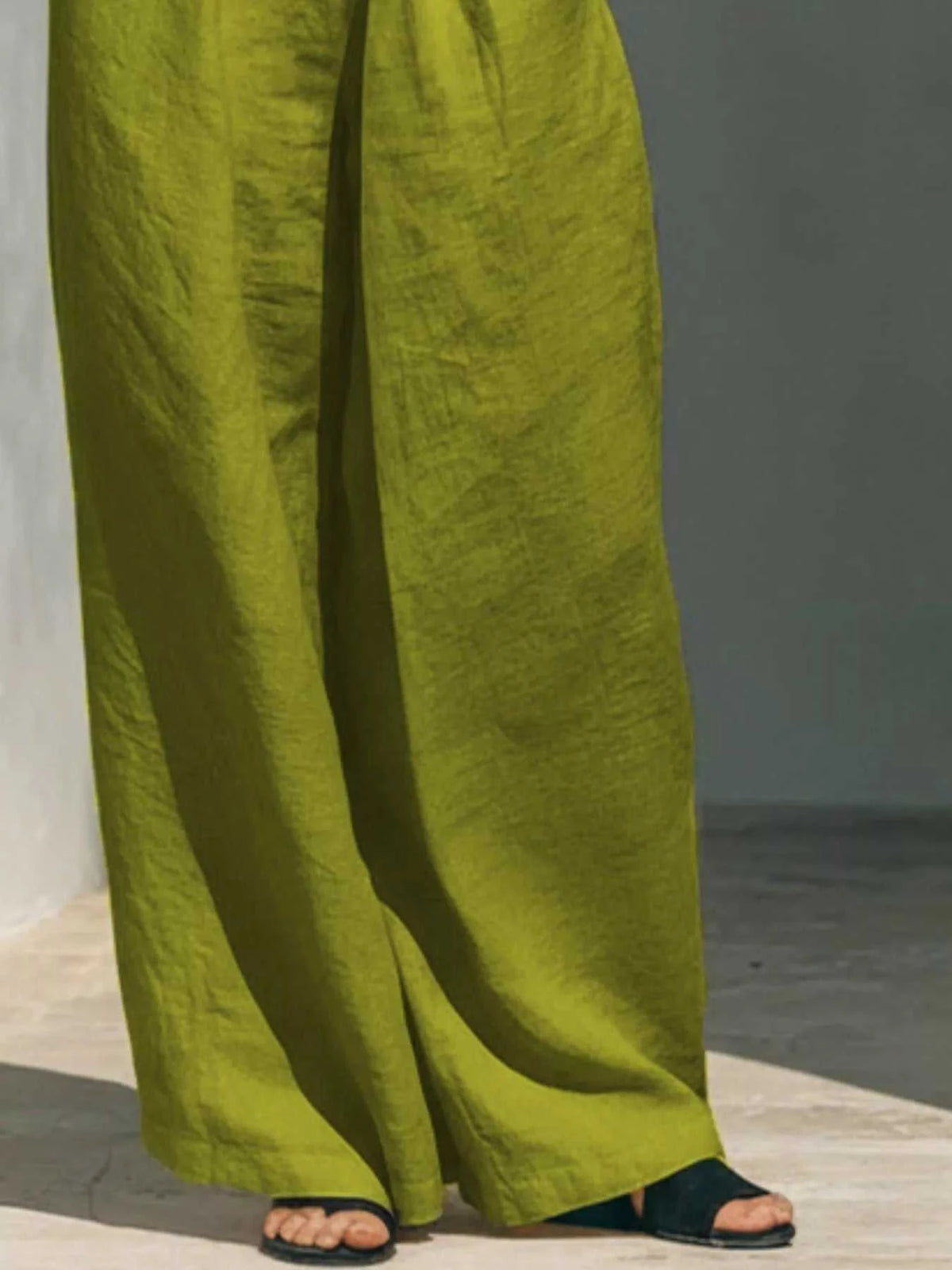 Full Size Turtleneck Sleeveless Top and Wide Leg Pants Set Plus Size 101001144135026 45 Affordable Fashion Under $100 Jerry's Apparel 