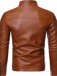 Men's Plus Size Zip Up Motorcycle Jacket 100400758169666 74 Affordable Fashion Under $100 Jerry's Apparel 