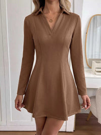 Johnny Collar Long Sleeve Dress 100100638130668 43 Gifts for Her Jerry's Apparel 