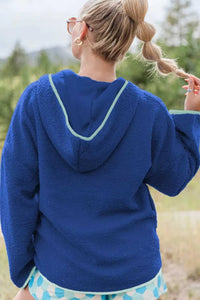 Sherpa Quarter-Zip Dropped Shoulder Hoodie 100100591571327 47 Affordable Fashion Under $100 Jerry's Apparel 