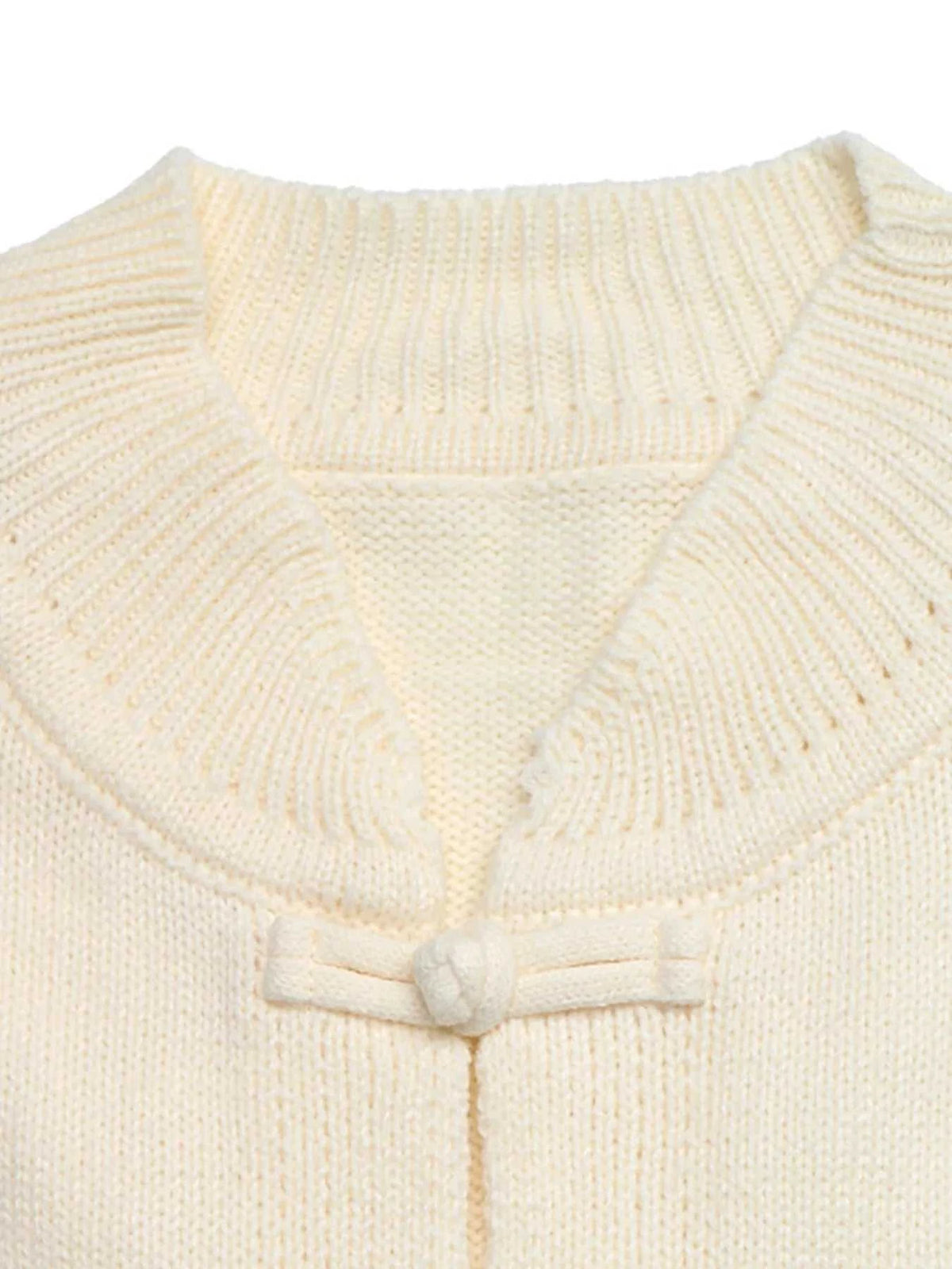 Chinese Knot Button Cardigan with Contrast Side Stripes 101002959338177 61 Affordable Fashion Under $100 Jerry's Apparel 