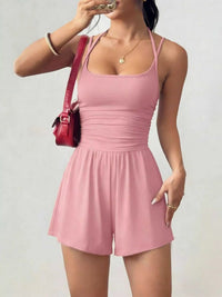 Ruched Spaghetti Strap Romper 100100748306286 25 Affordable Fashion Under $100 Jerry's Apparel 
