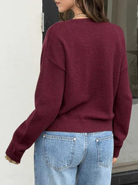 Button-Down Dropped Shoulder Cardigan 101002408612487 56 Affordable Fashion Under $100 Jerry's Apparel 