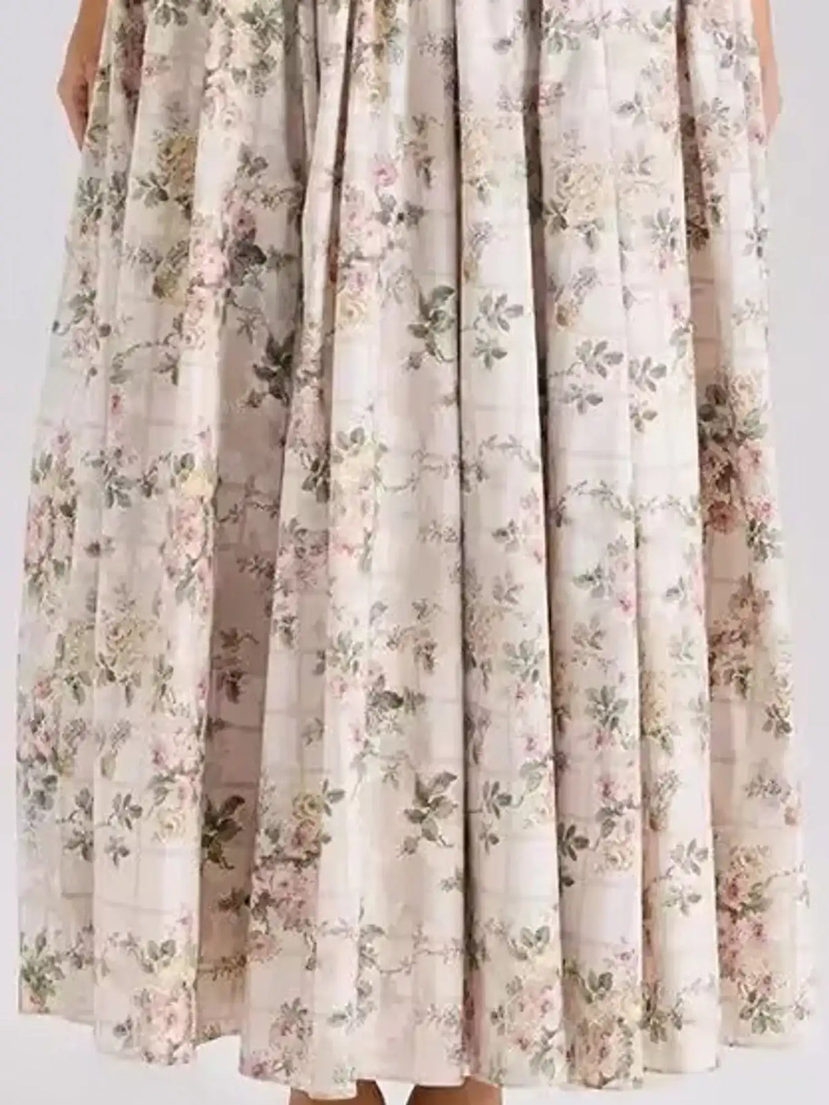 Floral Spaghetti Straps Midi Dress 101001005550846 56 Affordable Fashion Under $100 Jerry's Apparel 
