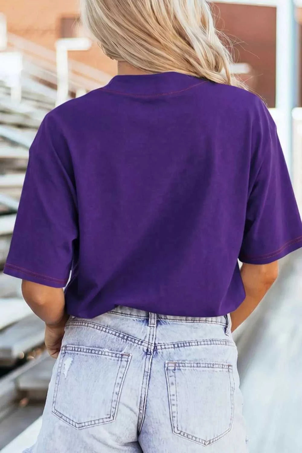 Reversible Contrast-Stitched T-Shirt 100100923735986 29 Affordable Fashion Under $100 Jerry's Apparel 