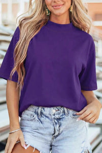 Reversible Contrast-Stitched T-Shirt 100100923735986 29 Affordable Fashion Under $100 Jerry's Apparel 