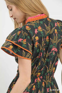 Umgee Mix Floral Midi Dress 100100322241371 62 Affordable Fashion Under $100 Jerry's Apparel 