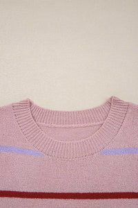 Striped Drop Shoulder Long Sleeve Sweater 100100465681268 45 Affordable Fashion Under $100 Jerry's Apparel 