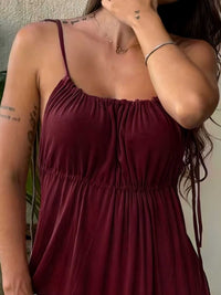 Full Size Backless Spaghetti Strap Slit Maxi Dress Plus Size 100100944865132 21 Gifts for Her Jerry's Apparel 