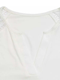 Lace Sleeve Notched Top 100100021848686 29 Affordable Fashion Under $100 Jerry's Apparel 