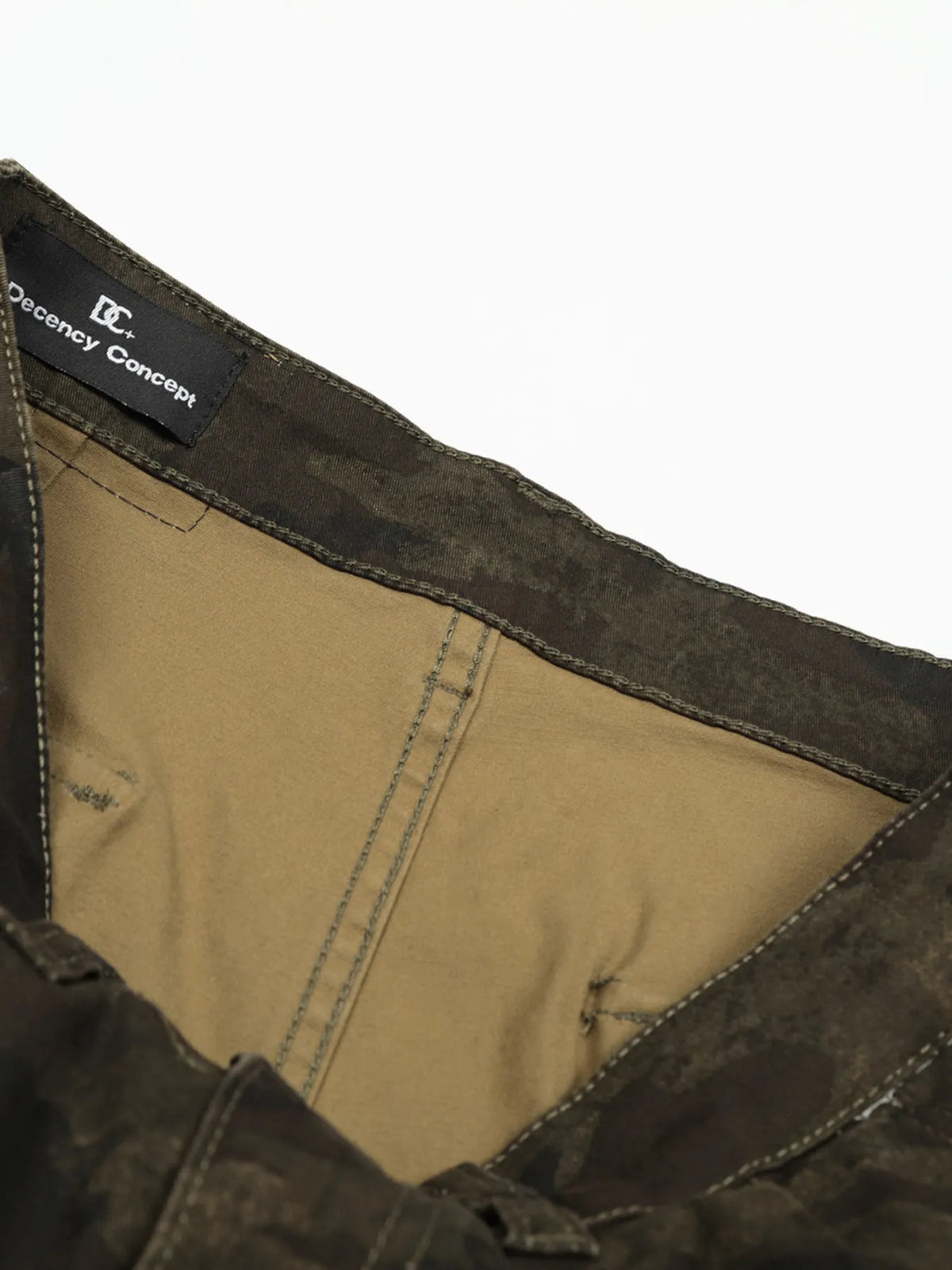 Men's Camouflage Cargo Wide Leg Shorts