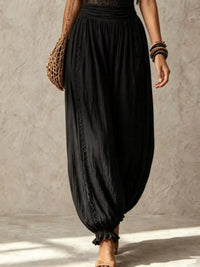 Boho Lace Corset Bodice Jumpsuit with Harem Pants 101001053483751 81 Affordable Fashion Under $100 Jerry's Apparel 