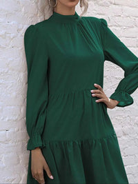 High-Low Flounce Sleeve Dress 100100575256203 31 Affordable Fashion Under $100 Jerry's Apparel 