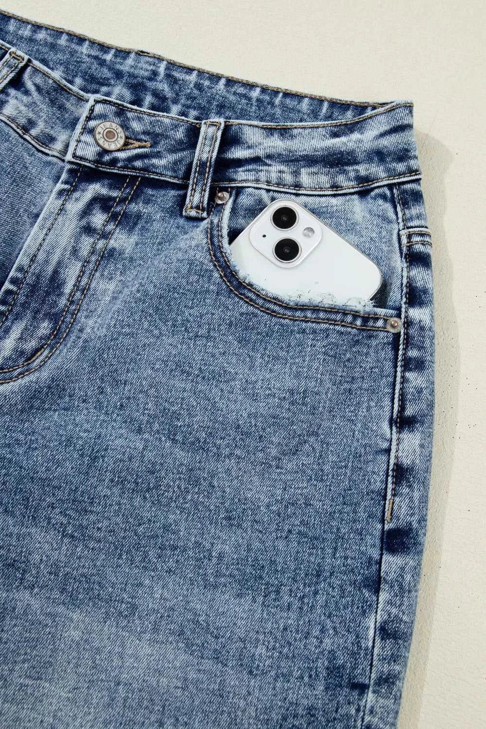 Cuffed Straight Loose Jeans 100100336722842 76 Affordable Fashion Under $100 Jerry's Apparel 
