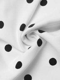 Polka Dot Zip Up Cropped Jacket 100100822180695 55 Seasonal Fashion Collections Jerry's Apparel 