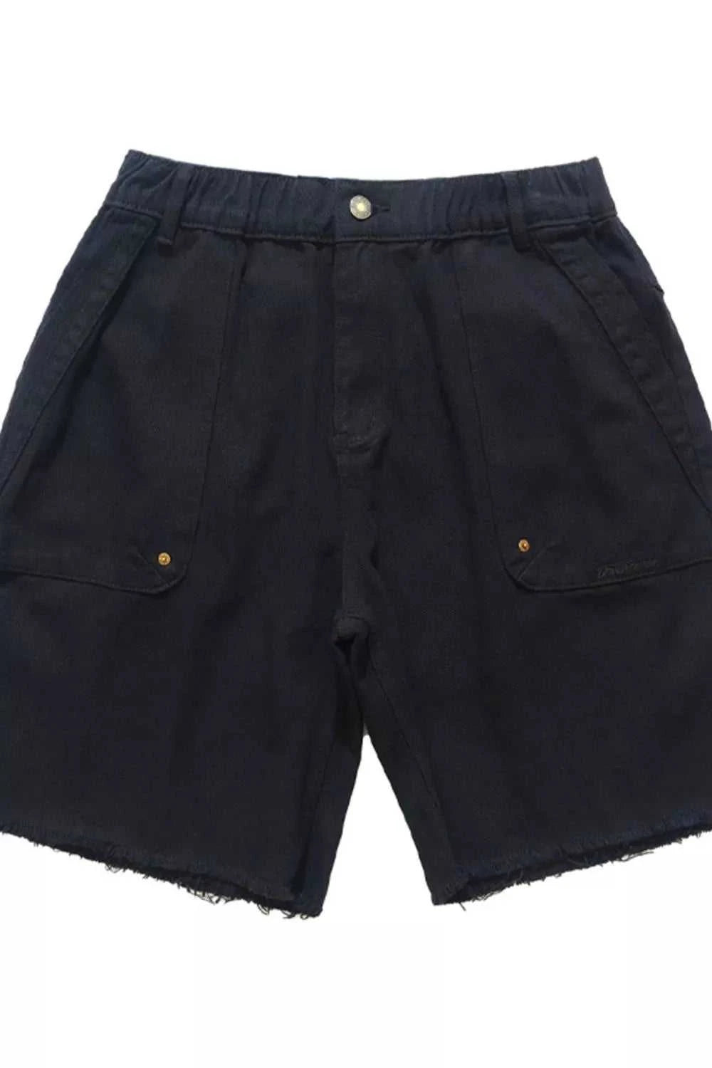 Men's Raw Hem Relaxed Fit Shorts 100400773862709 111 High-waisted Shorts Jerry's Apparel 