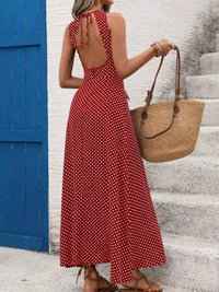 Sleeveless Polka Dot Maxi Dress 100100510800642 32 Gifts for Her Jerry's Apparel 