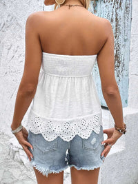 Eyelet Smocked Tube Top 100100123311128 32 Affordable Fashion Under $100 Jerry's Apparel 