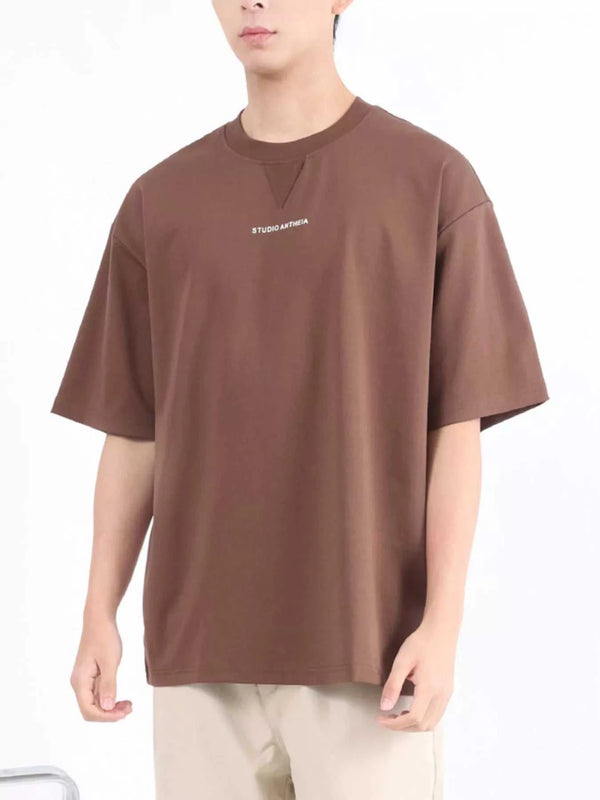 Men's Plus Size Letter Round Neck Oversized T-Shirt 100400327486906 48 Affordable Fashion Under $100 Jerry's Apparel 