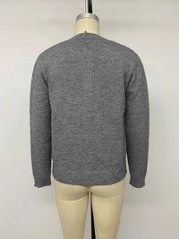 Contrast Button Long Sleeve Cardigan 100100739522365 45 Affordable Fashion Under $100 Jerry's Apparel 