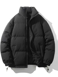 Men's Full Size Padded Zip Up Puffer Jacket Plus Size 100400942794215 58 Affordable Fashion Under $100 Jerry's Apparel 