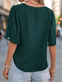 V-Neck Half Sleeve Blouse 100100062921565 30 Affordable Fashion Under $100 Jerry's Apparel 