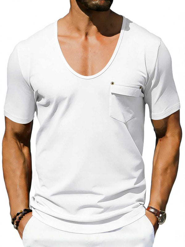 Men's Full Size Short Sleeve Pocket T-Shirt Plus Size 100400354599471 23 Affordable Fashion Under $100 Jerry's Apparel 