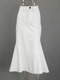 High-Waisted Mermaid Midi Skirt 100100952703759 71 Affordable Fashion Under $100 Jerry's Apparel 
