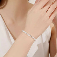 925 Sterling Silver Chain Bracelet 100500448251438 76 Affordable Fashion Under $100 Jerry's Apparel 
