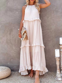 Ruffled Tiered Sleeveless Maxi Dress 100100900580027 49 Affordable Fashion Under $100 Jerry's Apparel 
