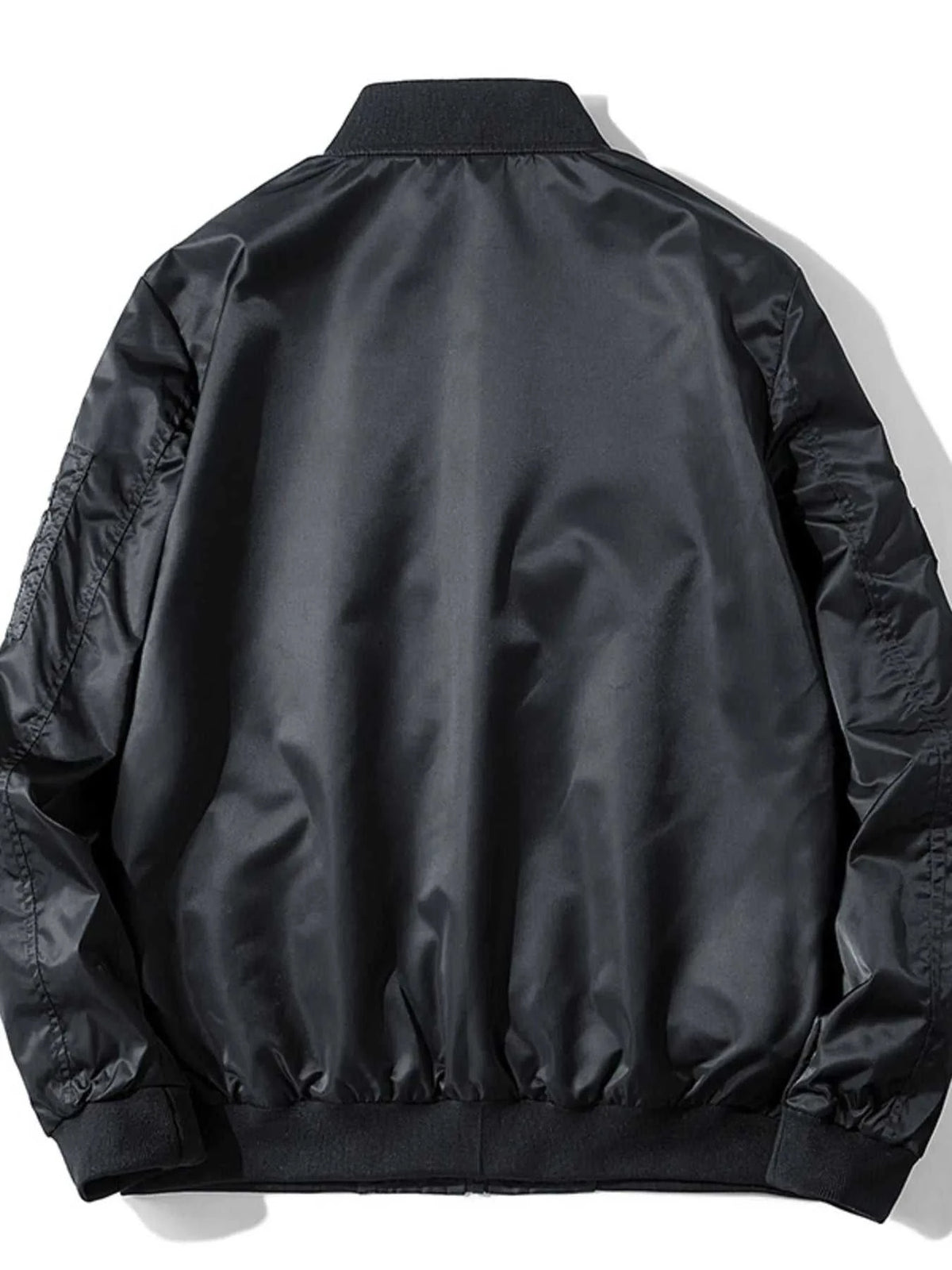 Men's Plus Size Zip Up Long Sleeve Bomber Jacket 100400515951454 77 Affordable Fashion Under $100 Jerry's Apparel 
