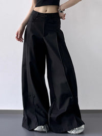 High-Waisted Wide Leg Pants