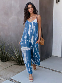 V-Neck Spaghetti Strap Jumpsuit
