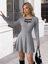 Cable Knit A-Line Sweater Dress 100100898230465 60 Affordable Fashion Under $100 Jerry's Apparel 
