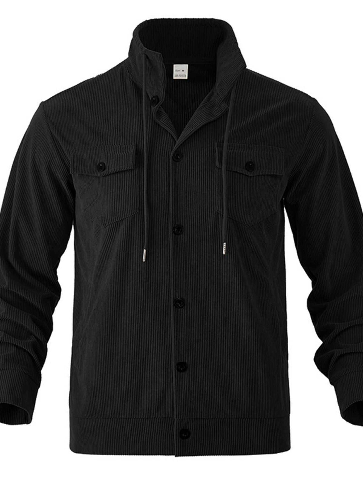 Men's Full Size Corduroy Button Up Casual Jacket Plus Size 100400073083215 54 Affordable Fashion Under $100 Jerry's Apparel 