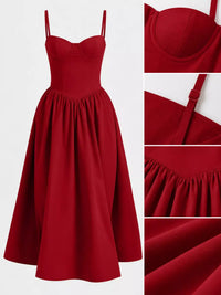 Sweetheart Neck Midi Cami Dress 101001446580191 42 Gifts for Her Jerry's Apparel 