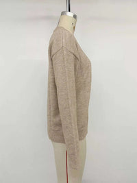 Dropped Shoulder Long Sleeve Sweater 100100679880888 40 Affordable Fashion Under $100 Jerry's Apparel 