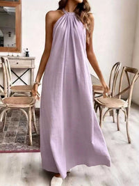 Halter Neck Maxi Dress 100100749564186 39 Affordable Fashion Under $100 Jerry's Apparel 