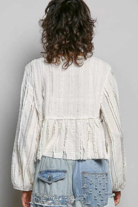 POL Square Neck Lace Long Balloon Sleeve Top 100100907751802 66 Affordable Fashion Under $100 Jerry's Apparel 