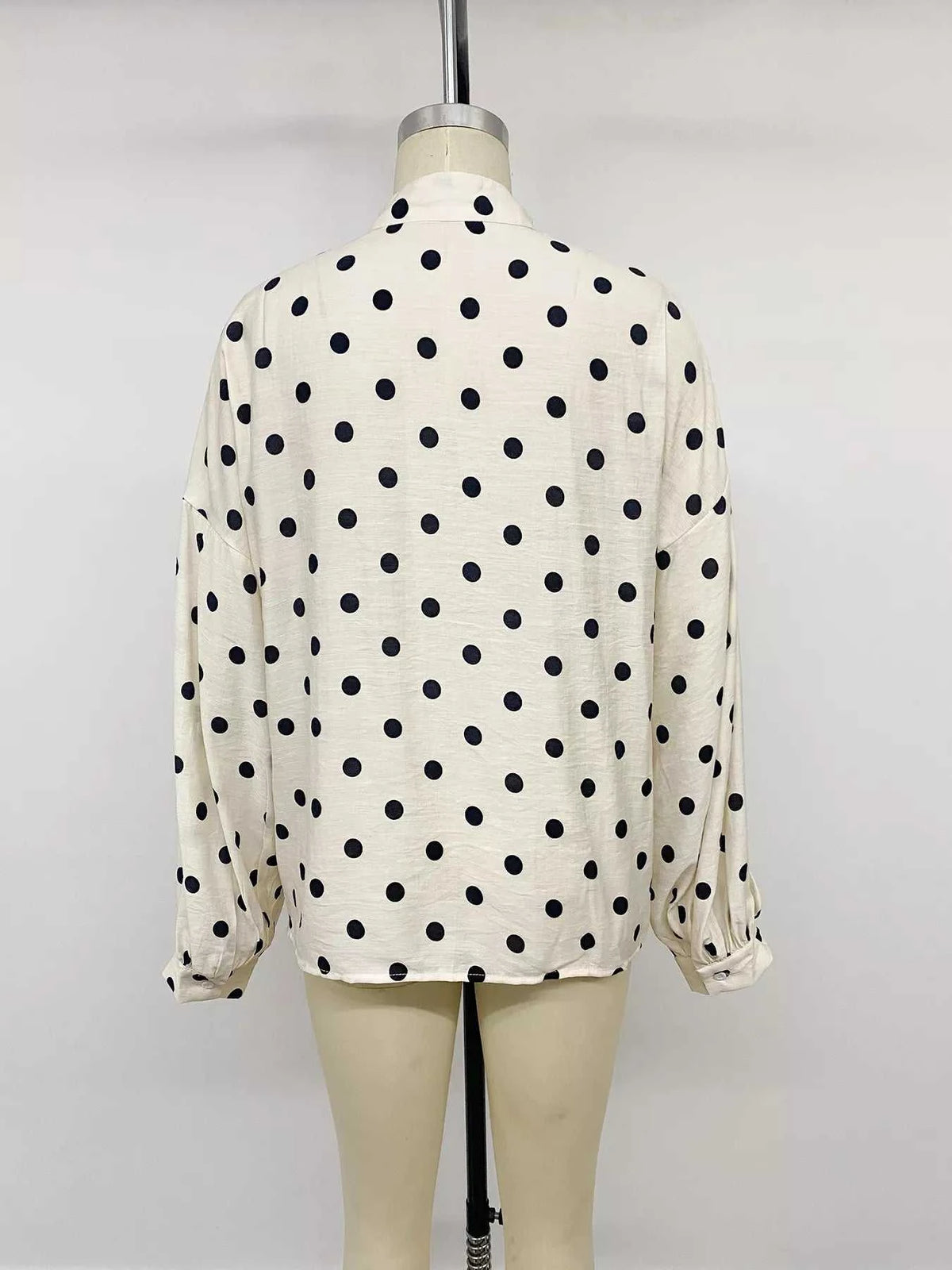 Polka Dot Button-Up Shirt 100100761650162 39 Affordable Fashion Under $100 Jerry's Apparel 