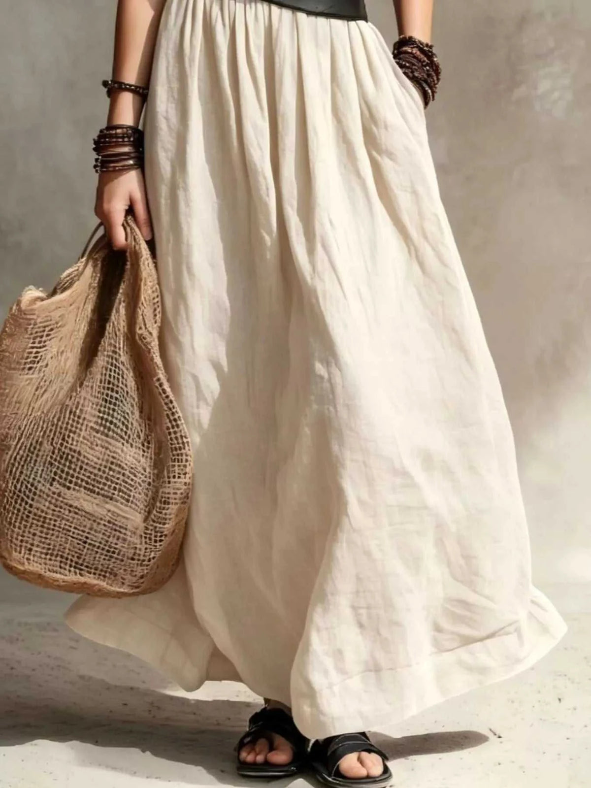 Full Size Round Neck Sleeveless Maxi Dress Plus Size 101001179006288 41 Affordable Fashion Under $100 Jerry's Apparel 