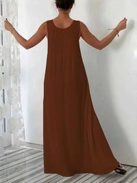 Sleeveless Maxi Dress with Pockets 100100390424798 34 Affordable Fashion Under $100 Jerry's Apparel 