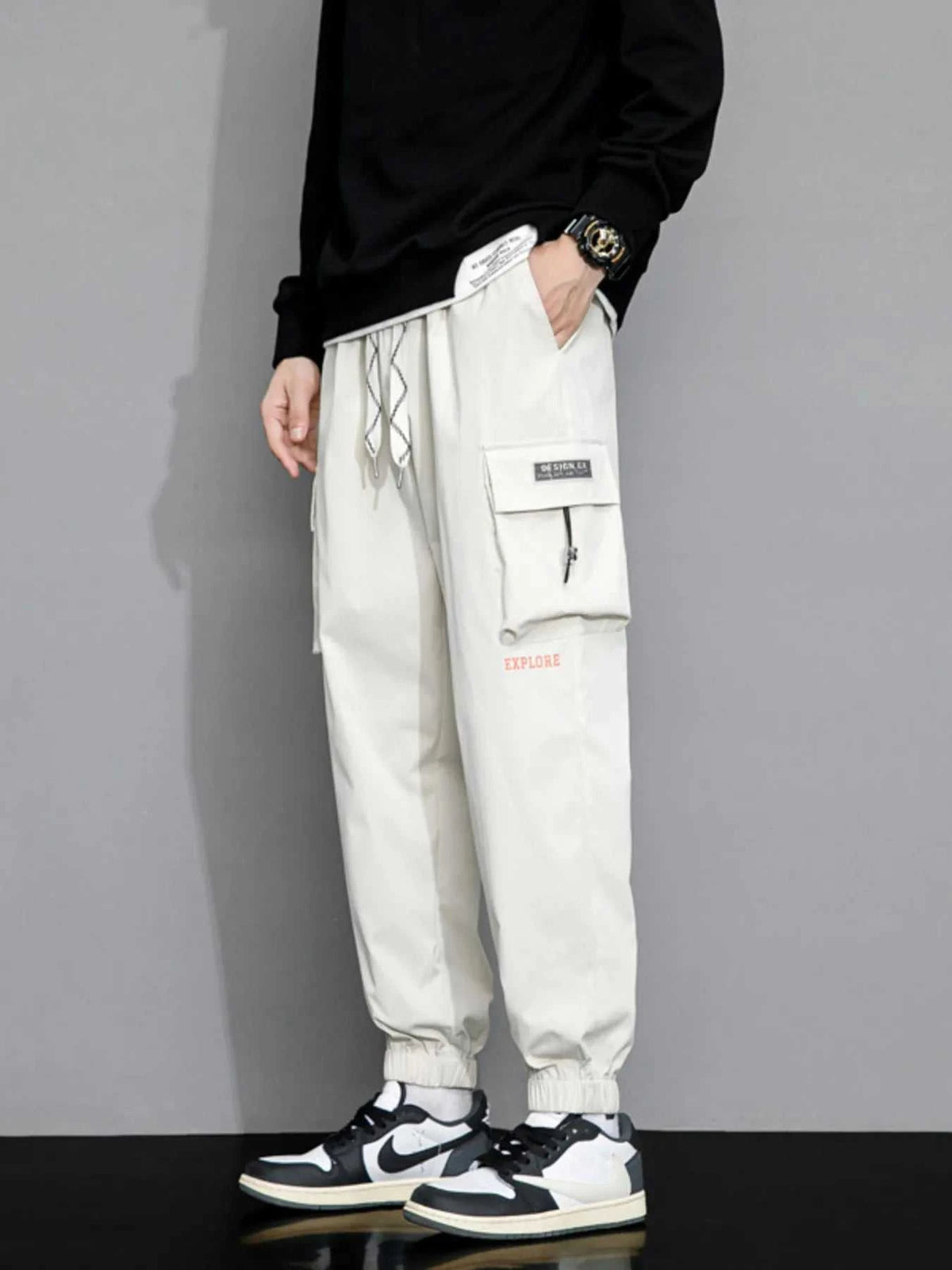 Men's Plus Size Loose Fit Joggers 100400263471266 43 Affordable Fashion Under $100 Jerry's Apparel 