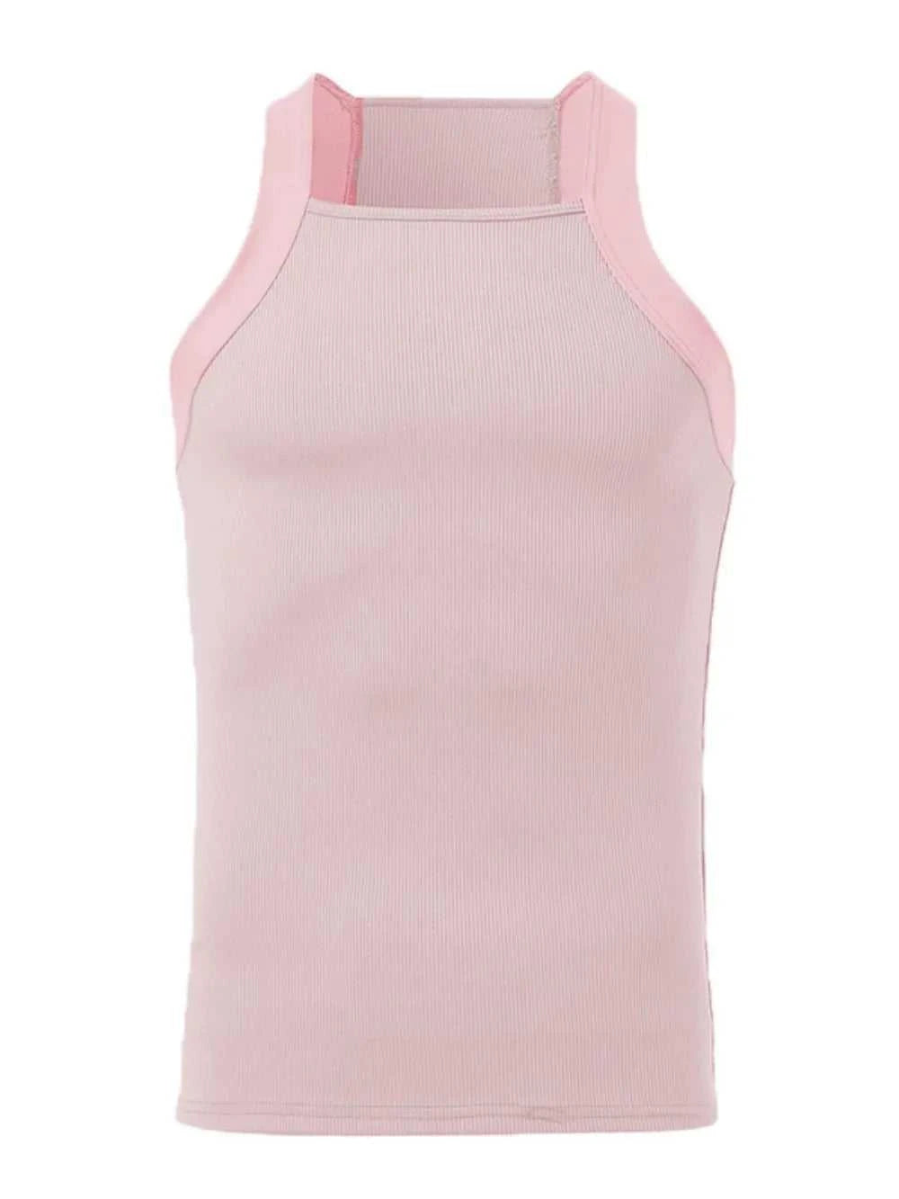 Men's Full Size Square Neck Wide Strap Tank Plus Size 100400453861883 34 Affordable Fashion Under $100 Jerry's Apparel 