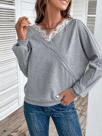 Perfee Lace Detail Long Sleeve Top 100101178778983 36 Affordable Fashion Under $100 Jerry's Apparel 