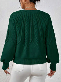 Cable Knit Long Sleeve Sweater 100100200217752 36 Affordable Fashion Under $100 Jerry's Apparel 