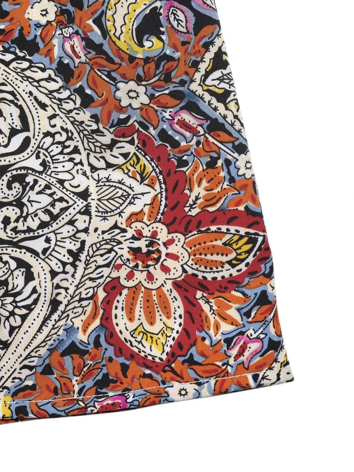 Paisley Print Tie Neck Sleeveless Midi Dress 100100431959174 36 Affordable Fashion Under $100 Jerry's Apparel 