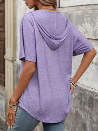 Casual Short Sleeve Hooded T-Shirt 100100788252140 27 Affordable Fashion Under $100 Jerry's Apparel 