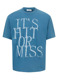 Men's Letter Graphic Short Sleeve Oversized T-Shirt