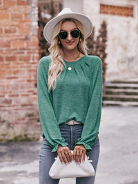 Round Neck Long Sleeve Casual T-Shirt 100100344414707 29 Affordable Fashion Under $100 Jerry's Apparel 